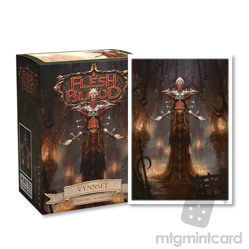 Dragon Shield 100 - Standard Deck Protector Sleeves - Art Matte - Flesh and Blood - Vynnset - AT-16092