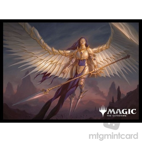 Ensky 80 - Magic MTG Players Card Sleeves - Commander Legends - Akroma, Vision of Ixidor - MTGS-201