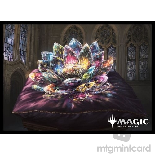 Ensky 80 - Magic MTG Players Card Sleeves - Commander Legends - Jeweled Lotus - MTGS-204