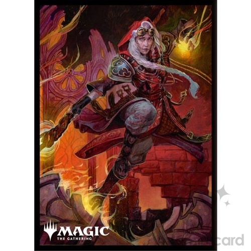Ensky 80 - Magic MTG Players Card Sleeves - Dominaria United - Jaya, Fiery Negotiator - MTGS-234
