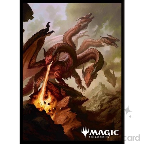 Ensky 80 - Magic MTG Players Card Sleeves - Dominaria United - Shivan Devastator - MTGS-235