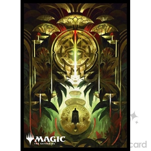Ensky 80 - Magic MTG Players Card Sleeves - Streets of New Capenna - Jetmir's Garden - MTGS-222