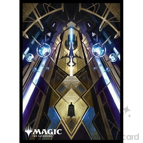 Ensky 80 - Magic MTG Players Card Sleeves - Streets of New Capenna - Raffine's Tower - MTGS-223