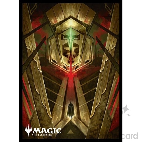 Ensky 80 - Magic MTG Players Card Sleeves - Streets of New Capenna - Ziatora's Proving Ground - MTGS-226