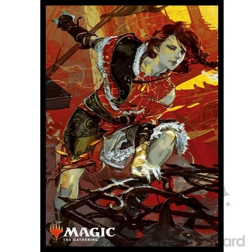 Ensky 80 - Magic MTG Players Card Sleeves - War of the Spark - Arlinn, Voice of the Pack - MTGS-084