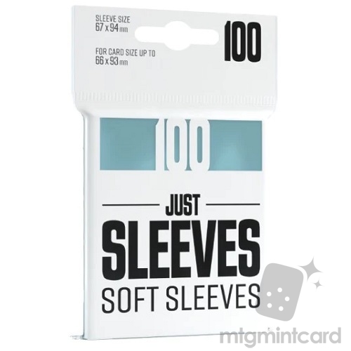 Gamegenic 100 - JUST SLEEVES - SOFT SLEEVES 67 X 94 MM - GGX10001ML