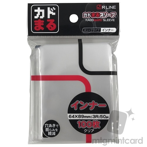 KADOMARU Sleeves 100 - Inner Clear - 64 x 89 mm - 010013