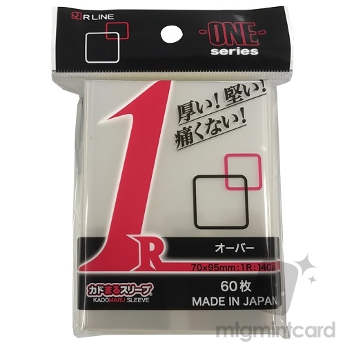 KADOMARU Sleeves 60 - One Series: Over Clear - 70 x 95 mm - 010112