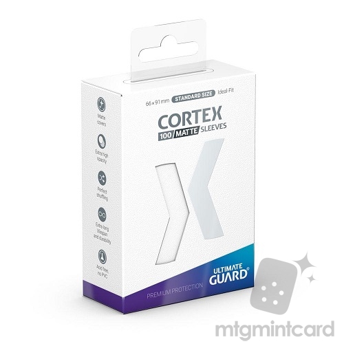 Ultimate Guard 100 - Cortex Sleeves Standard Size - Matte White - UGD011156