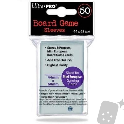 ultra pro 50 board sleeves 44mm x 68mm european mini 82661 ultra pro card sleeves ultra pro 50 board sleeves 44mm x 68mm european mini 82661 ultra pro card sleeves