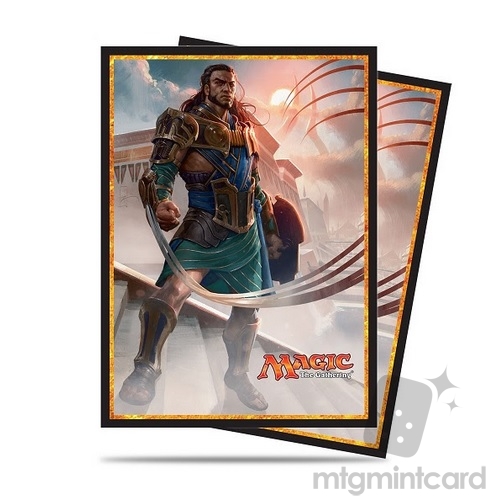 Ultra PRO 80 Magic Deck Protector Sleeves - Amonkhet - v1 Gideon - 86545