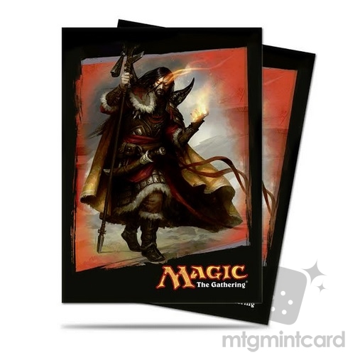 Ultra PRO 80 Magic the Gathering Deck Protector Sleeves - Khans of Tarkir - V6 Sarkhan - 86205