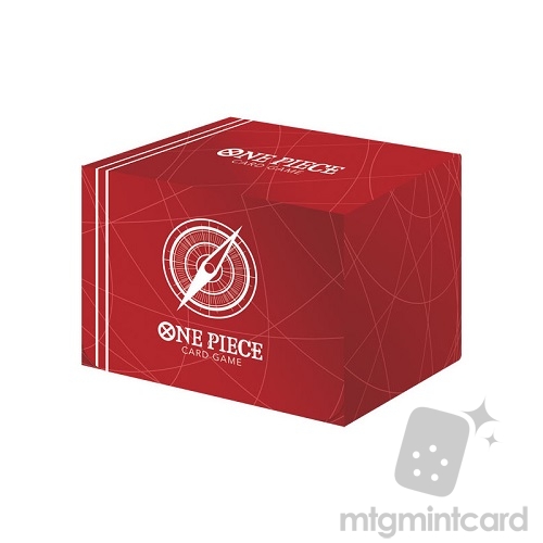 Bandai - ONE PIECE Card Game Clear Card Case Box 2022 - Standard Red - 929178 Deck Box