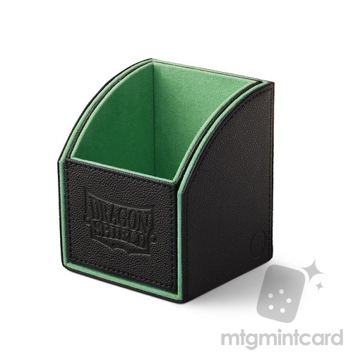 Dragon Shield Nest 100 Deck Box - Black/Green - AT-40102