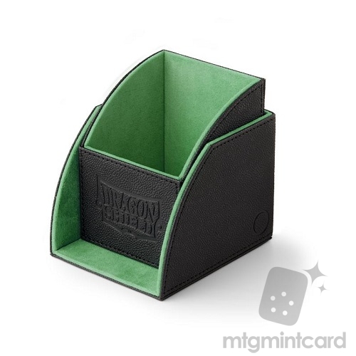 Dragon Shield Nest 100 Deck Box - Black/Green - AT-40102