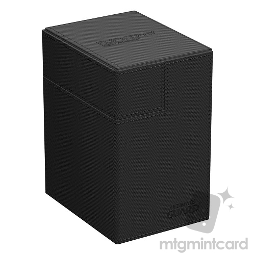 Ultimate Guard 133+ Xenoskin Flip n Tray Deck Case Box - Black - UGD011385