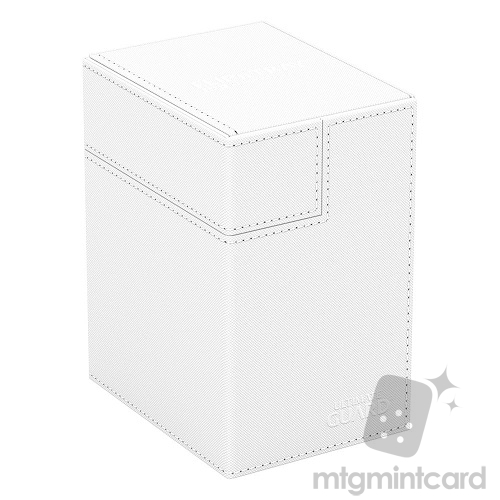 Ultimate Guard 133+ Xenoskin Flip n Tray Deck Case Box - White - UGD011386
