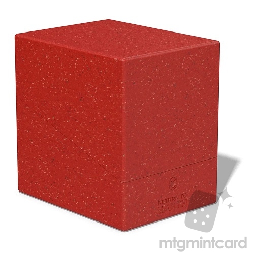 Ultimate Guard - Return To Earth Boulder Deck Case 133+ - Standard Size Red - UGD-011355-001-00