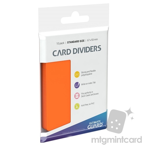Ultimate Guard Card Dividers - Orange - UGD010455