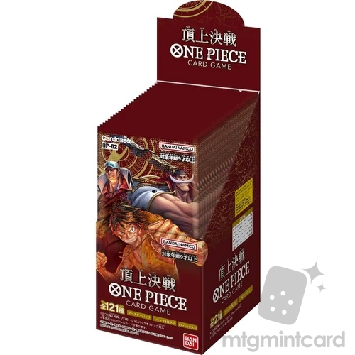Bandai - One Piece Trading Card Game Booster Box - PARAMOUNT WAR - OP-02