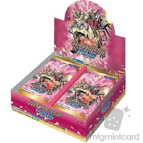 Digimon Card Game Booster Box - Great Legend (BT-04)