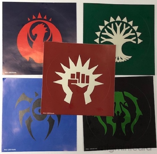 Magic the Gathering Guilds of Ravnica Guild Kits - Sticker Set