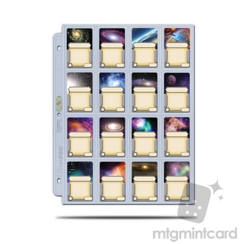 Ultra PRO - 16-Pocket Platinum Page with 41 mm x 63 mm Pocket - 84781
