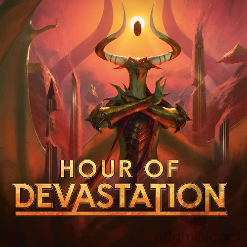 Card Lot - 10 Foil Hour of Devastation HOU Rare