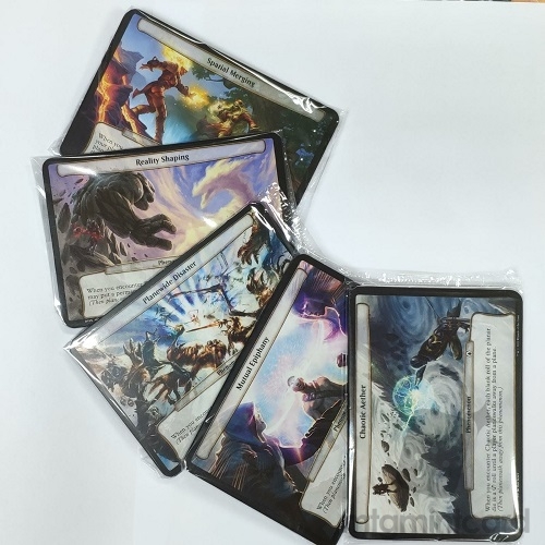 Complete March of the Machine Commander Oversized Planechase Cards Set (50 in a set)