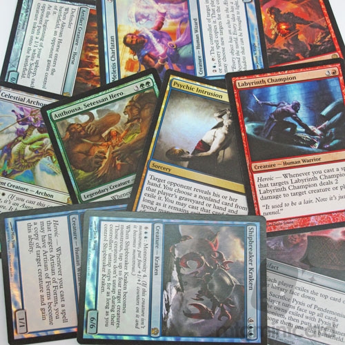 Card Lot - 10 Foil Theros THS Rare