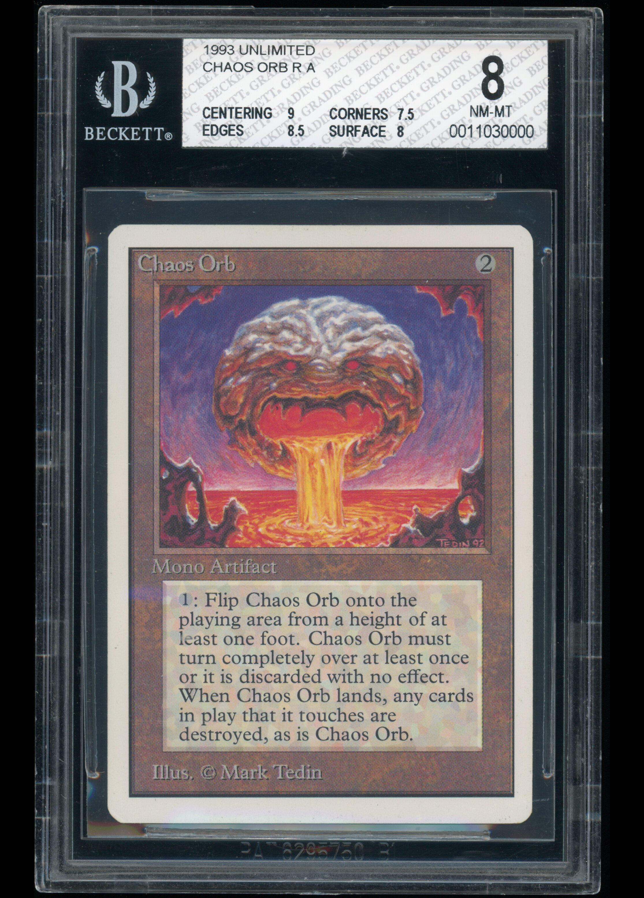 Chaos orb (BGS Graded 8 0011030000) Unlimited English Regular