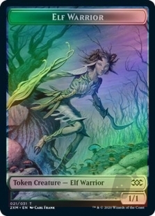 Myr Token (07/31) // Elf Warrior Token (21/31)