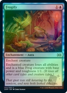 C Frogify FOIL Double Masters MTG - 