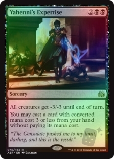 FOIL BARAL'S EXPERTISE Aether Revolt AER Magic MTG MINT CARD FOIL BARAL'S EXPERTISE Aether Revolt AER Magic MTG MINT CARD