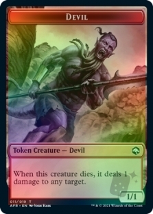 Devil Token (11/19) // Boo Token (10/19)