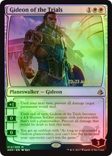 Gideon of the Trials (Amonkhet Prerelease)