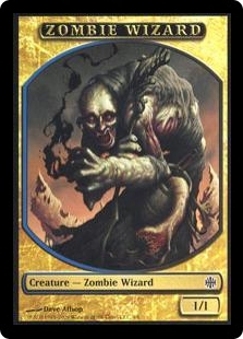 Zombie Wizard Token