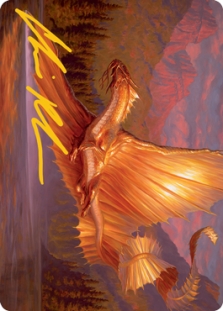 Adult Gold Dragon (Signed)(Adventures in the Forgotten Realms)(58/81)