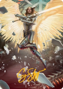 Archangel Elspeth (Signed)(March of the Machine)(01/81)