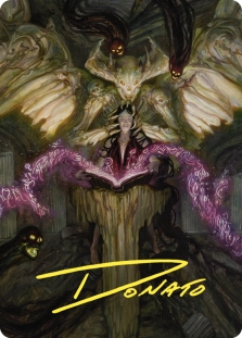 Demonic Tutor (Signed)(Commander Masters)(64/81)