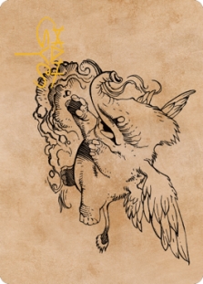Lulu, Loyal Hollyphant (Signed)(Commander Legends: Battle for Baldur's Gate)(46/81)