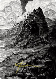 Mountain (Signed)(Innistrad: Crimson Vow)(80/81)