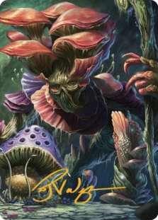 Myconid Spore Tender (Signed)(Commander Legends: Battle for Baldur's Gate)(24/81)