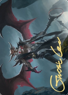 Taborax, Hope's Demise (Signed)(Zendikar Rising)(63/81)