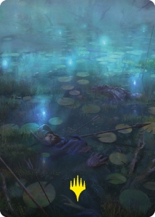 The Dead Marshes (Signed)(The Lord of the Rings: Tales of Middle-earth)(79/81)
