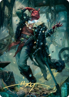 Tibalt, Cosmic Impostor (Signed)(Kaldheim)(67/81)