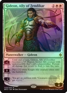 Gideon, Ally of Zendikar