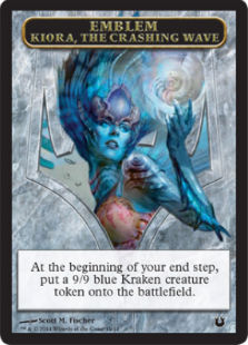 Emblem Kiora, the Crashing Wave Token(11/11)