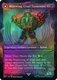 Blitzwing, Cruel Tormentor (Shattered Glass) // Blitzwing, Adaptive Assailant (Shattered Glass)