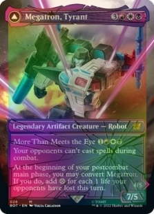 Megatron, Tyrant (Shattered Glass) // Megatron, Destructive Force (Shattered Glass)